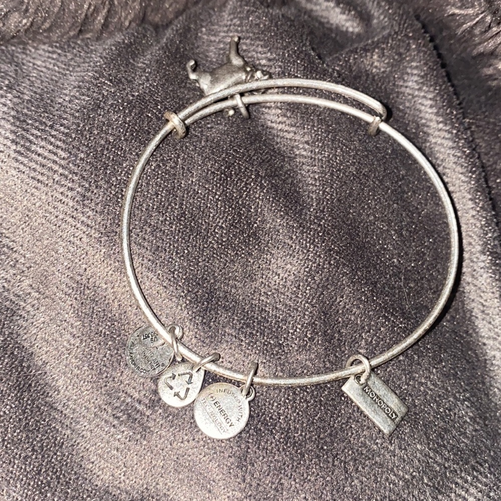 🛍️Vintage ALEX AND ANI Monopoly Cat Bracelet! - Picture 3 of 3
